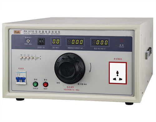 20mA IEC60065 250V 누설 전류 시험 장비