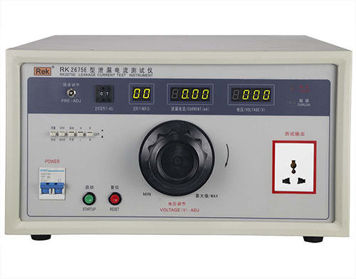 20mA IEC60065 250V 누설 전류 시험 장비